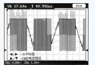 電動機運轉(zhuǎn)時的相電壓圖